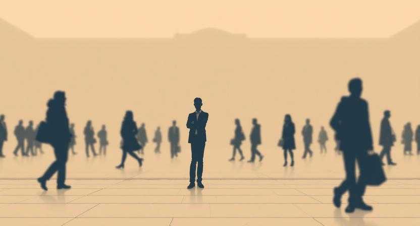 아무도 나를 보고 있지 않다